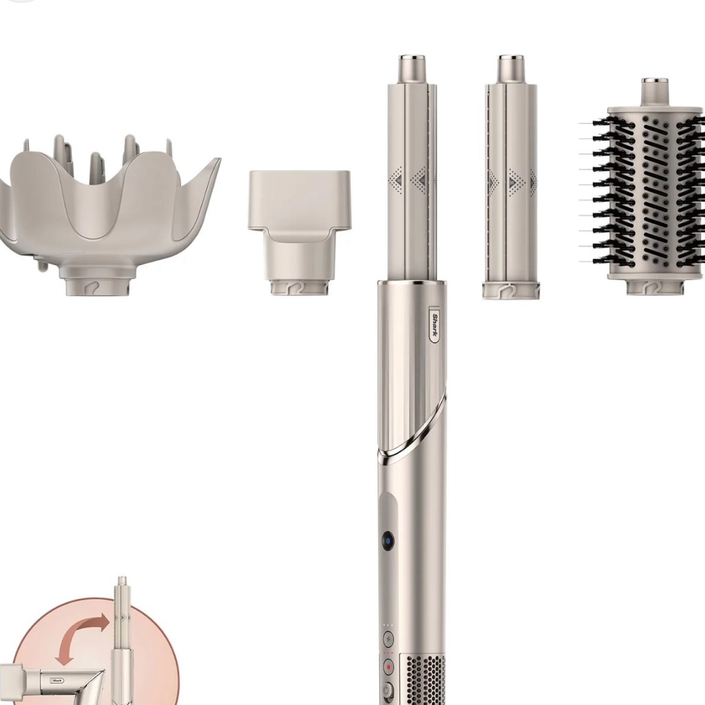 Silver Hair Styling Tool Set